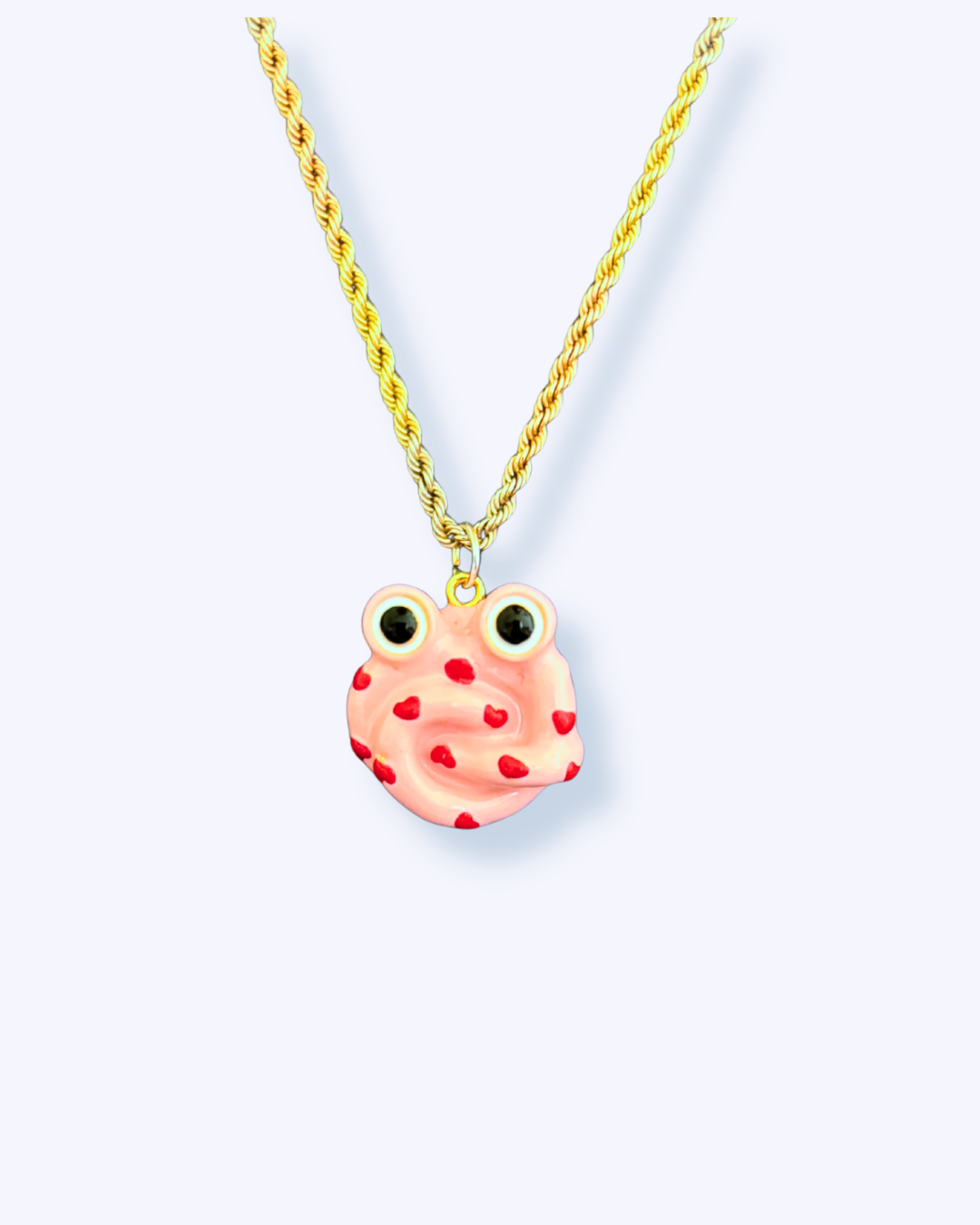 The Confused Frog Pendant | Heart Edition