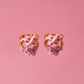The Mini Knot Hoops | Confused Heart Edition