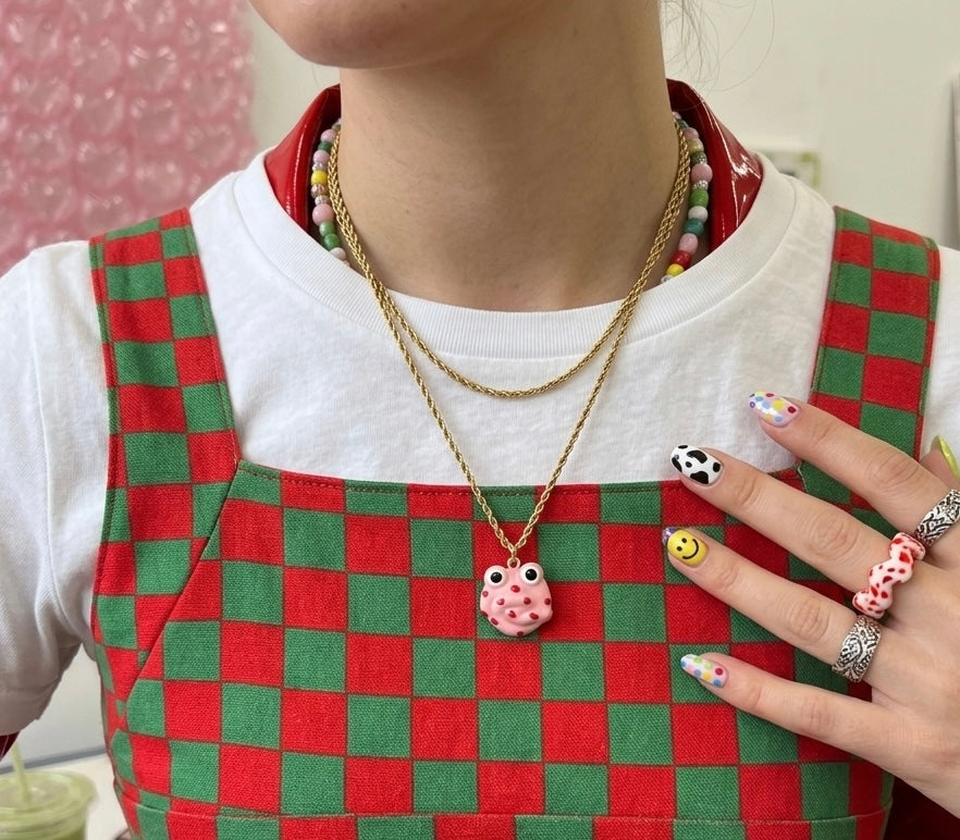 The Confused Frog Pendant | Heart Edition